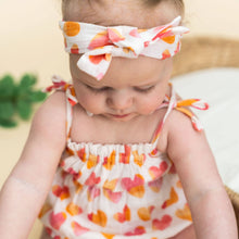 Load image into Gallery viewer, Hearts Baby Romper + Headband
