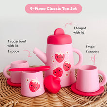 Load image into Gallery viewer, Silicone Tea Set - Strawberry Patch
