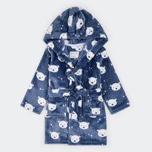 Load image into Gallery viewer, Polar Bear Print on Fog Plush Robe
