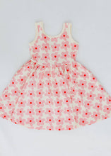 Load image into Gallery viewer, Sleeveless Twirl Dress in Pink Daisies
