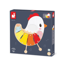 Load image into Gallery viewer, Janod - Farm Chicken Xylophone
