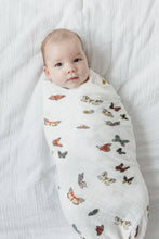 Load image into Gallery viewer, Butterfly Migration Swaddle
