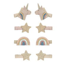 Load image into Gallery viewer, Celeste Unicorn mini Clips
