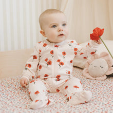 Load image into Gallery viewer, Poppy Print on Light Pink Sleeper
