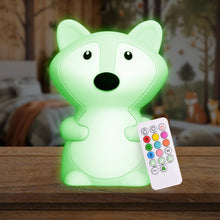 Load image into Gallery viewer, Lumipets Led Fox Night Light with Remote
