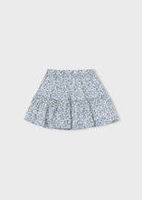 Load image into Gallery viewer, Girl Printed Skirt- Sky Blue
