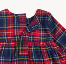 Load image into Gallery viewer, Holiday Plaid Flannel Dress + Legging Set
