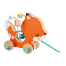 Load image into Gallery viewer, Janod - Pure | Pull-Along Animal Bead Maze
