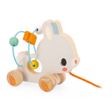 Load image into Gallery viewer, Janod - Pure | Pull-Along Animal Bead Maze
