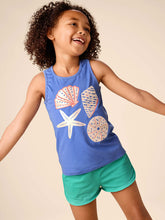 Load image into Gallery viewer, Shimmery Shells Tank Top
