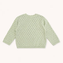 Load image into Gallery viewer, Baby Sweater Knit Cardigan- Sage Green
