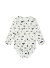 Load image into Gallery viewer, MinyMo Bodysuit LS Sea Life
