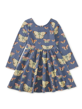 Load image into Gallery viewer, Printed Ballet Dress- Skyfield Butterflies

