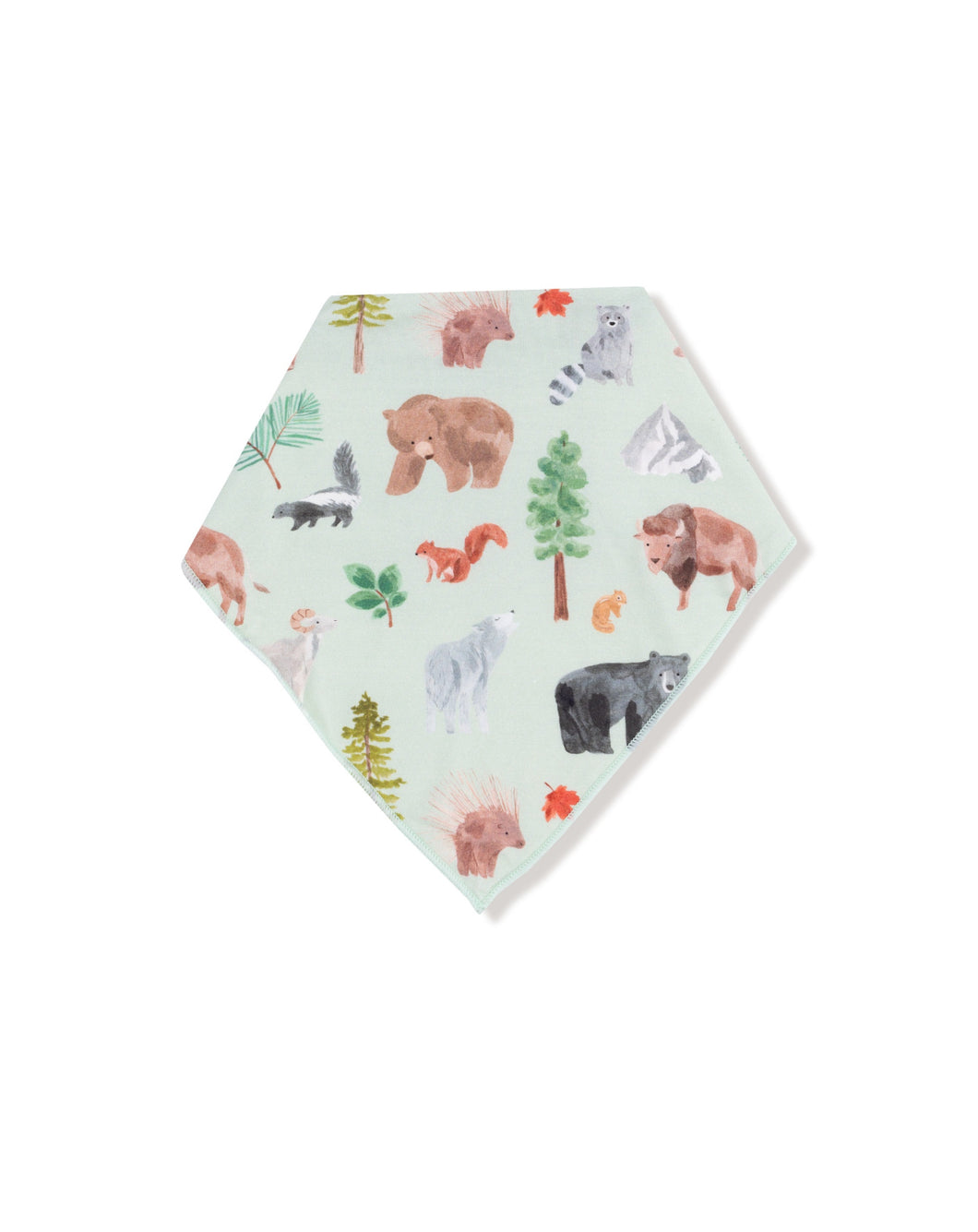 Bandana Bib-American Woodland Animals  O/S
