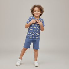 Load image into Gallery viewer, Organic Tee &amp; Shorts Set - Dino

