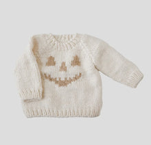 Load image into Gallery viewer, Jack-o-lantern Sweater, Cream
