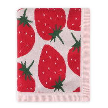 Load image into Gallery viewer, Strawberry Fields Baby Blanket
