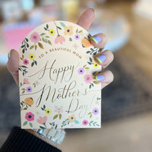 Load image into Gallery viewer, Mother's Day Floral Greeting Card
