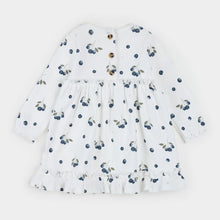 Load image into Gallery viewer, Blueberries Print on Ribbed Dress Set
