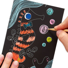 Load image into Gallery viewer, Scratch &amp; Scribble: Mini Kit - Friendly Fish (7 PC Set)
