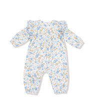 Load image into Gallery viewer, Sweet Rose Calico - L/S Petal Ruffle  Romper
