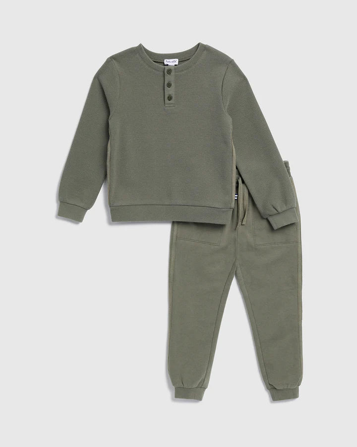 Toddler Boy Adventure Thermal Jogger Set
