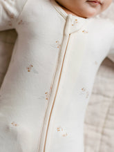 Load image into Gallery viewer, Peyton Zipper Sleeper - Duck / Oat + Chai
