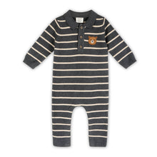 Load image into Gallery viewer, Bear Face Knit Jumpsuit
