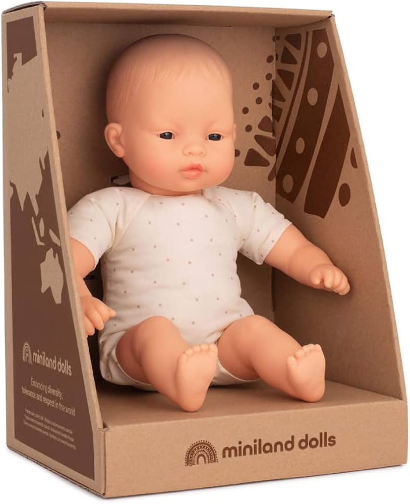 Asian Soft Body Doll 12 5/8