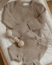 Load image into Gallery viewer, Knit Pant- Heathered Mocha
