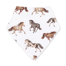 Load image into Gallery viewer, Wild Horses Bandana Bib
