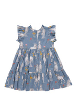 Load image into Gallery viewer, Girls Jennifer Dress- Unicorn Field
