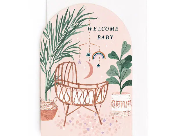 Welcome Baby Card | Sister Paper Co.