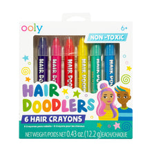 Load image into Gallery viewer, Hair Doodlers: Hair Crayons (Set of 6)
