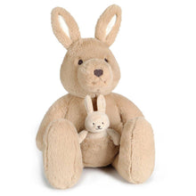Load image into Gallery viewer, OB Designs - Kip Kangaroo &amp; Baby Joey – Soft Toy (Vegan Angora) 17" / 43cm
