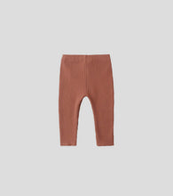 Load image into Gallery viewer, Ribbed Legging- Red

