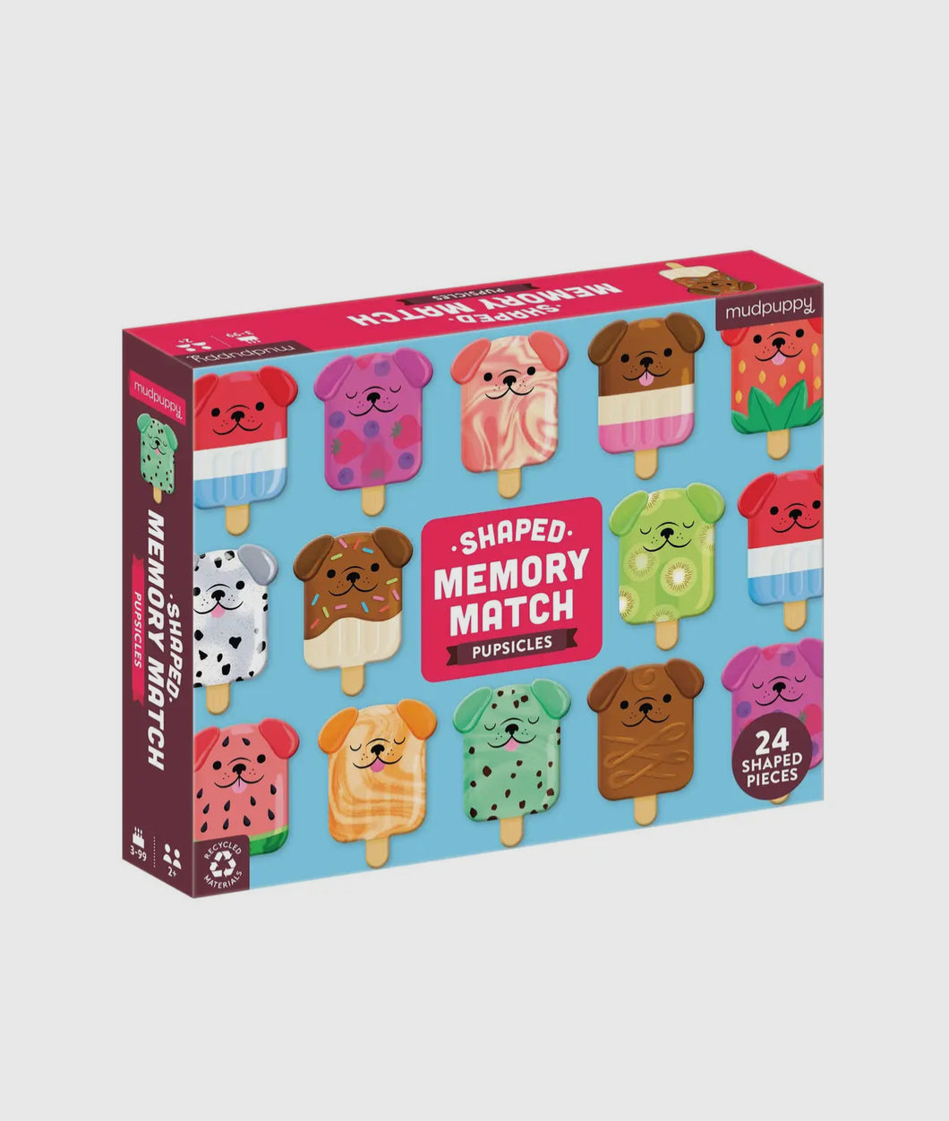 Pupsicles Shaped Memory Match