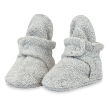 Load image into Gallery viewer, Cozie Fleece Baby Bootie - Heather Gray
