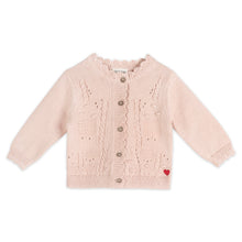 Load image into Gallery viewer, Lil Heart Tex Knit Baby Cardigan &amp; Pant Set
