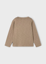 Load image into Gallery viewer, Boy Knit T-Shirt- Caramel
