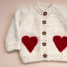 Load image into Gallery viewer, Heart Cardigan
