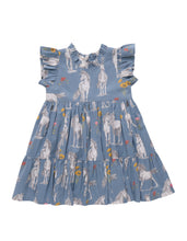 Load image into Gallery viewer, Girls Jennifer Dress- Unicorn Field
