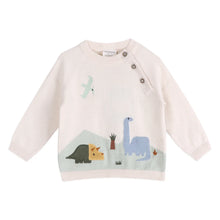 Load image into Gallery viewer, Dino Baby Knit Pullover
