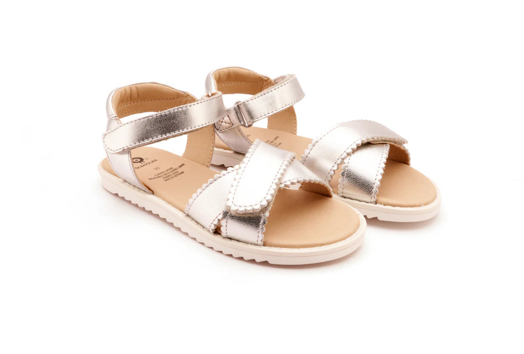 Old Soles Peachy Silver Sandals