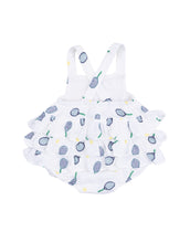 Load image into Gallery viewer, Ruffle Sunsuit - Tennis
