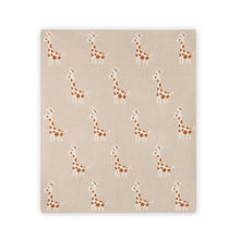 Load image into Gallery viewer, Organic Cotton Baby Blanket- Giraffe
