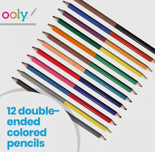 Load image into Gallery viewer, 2 of A Kind Double-Ended Colored Pencils
