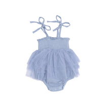 Load image into Gallery viewer, Tutu Bubble - Solid Muslin Dusty Blue
