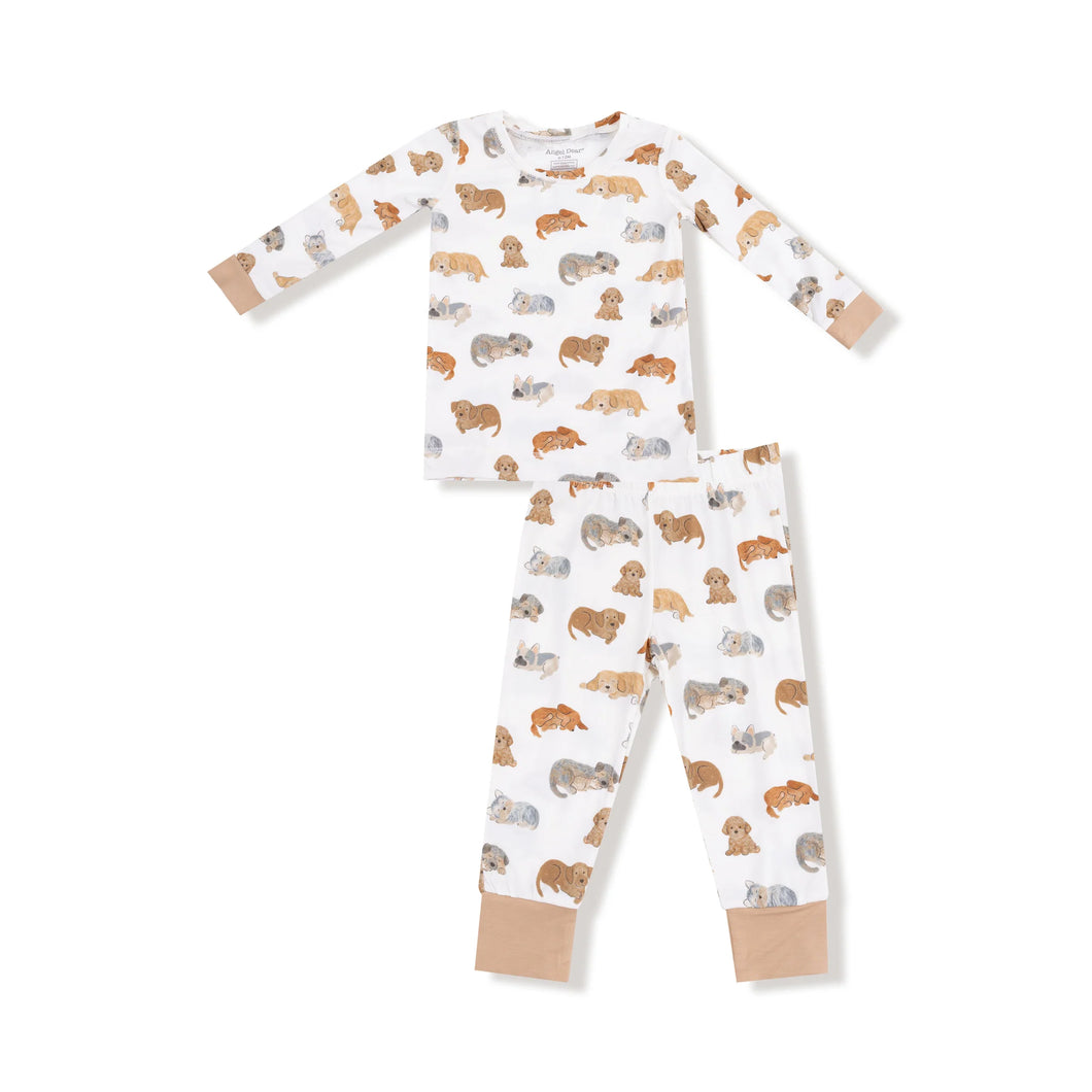 Lounge Wear Set- Napping Puppies