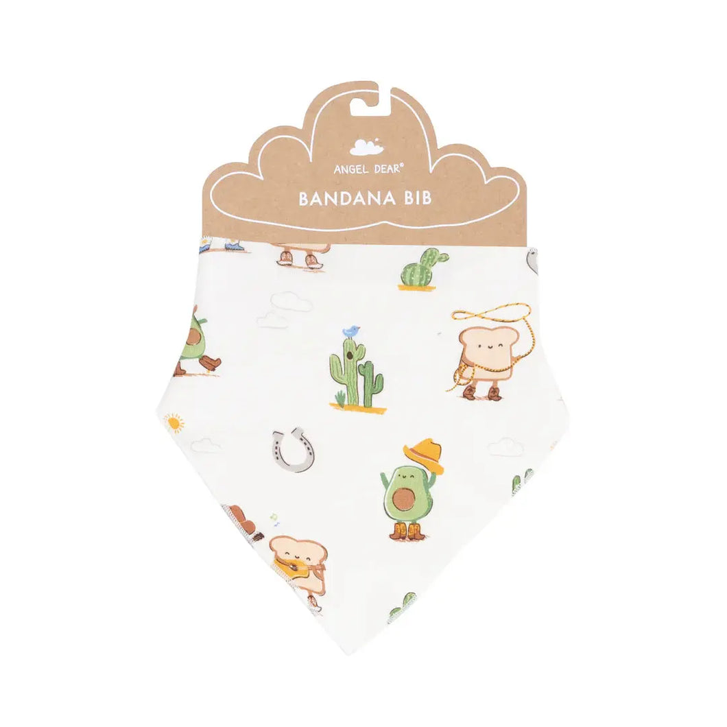 Bandana Bib - Avocado Toast Western - O/S Angel Dear